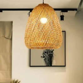 Bell Shaped Bamboo Lighting Lamp