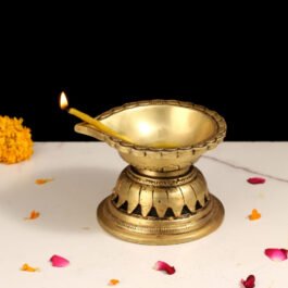 Pure Brass Pooja Diya/Lamp