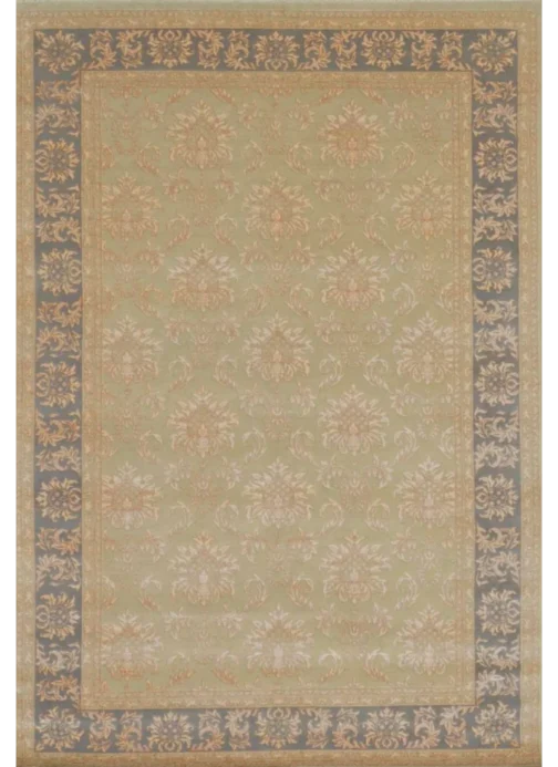 Semi-Worsted NZ Wool Carpet: Hand-Knotted