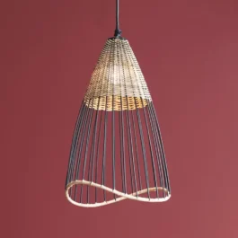 Conical Tall Hanging Lamp ‌