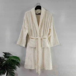 Luxury Unisex Cotton Bathrobe For Your Bathroom