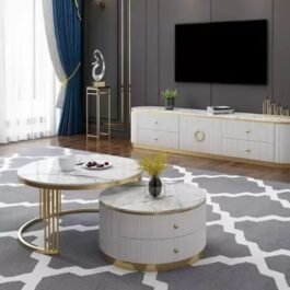 Stylish 2-Piece Living Room Coffee Table