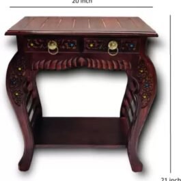 2-Drawer Square Side Table Designs