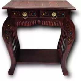 2-Drawer Square Side Table Designs